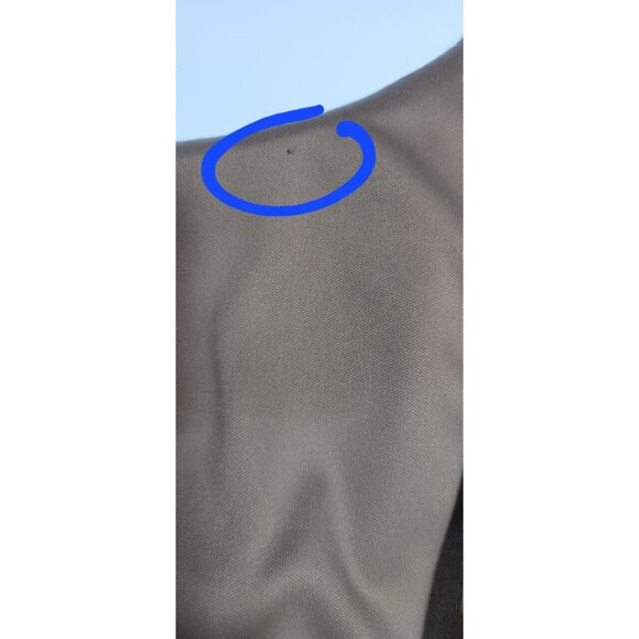 CALVIN KLEIN BEIGE FLORAL DRESS SIZE 14 - Picture 7 of 16